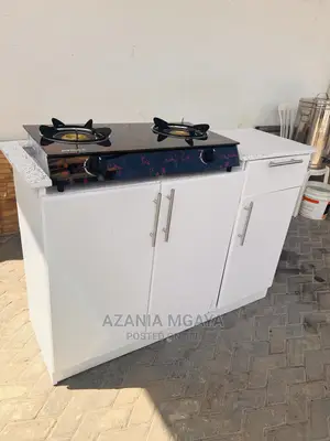 Kichen Cabinet Nzur Sanaa Mbao Na Jiko Lake