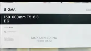 Sigma Lens 150-600mm F5-6.3 DG
