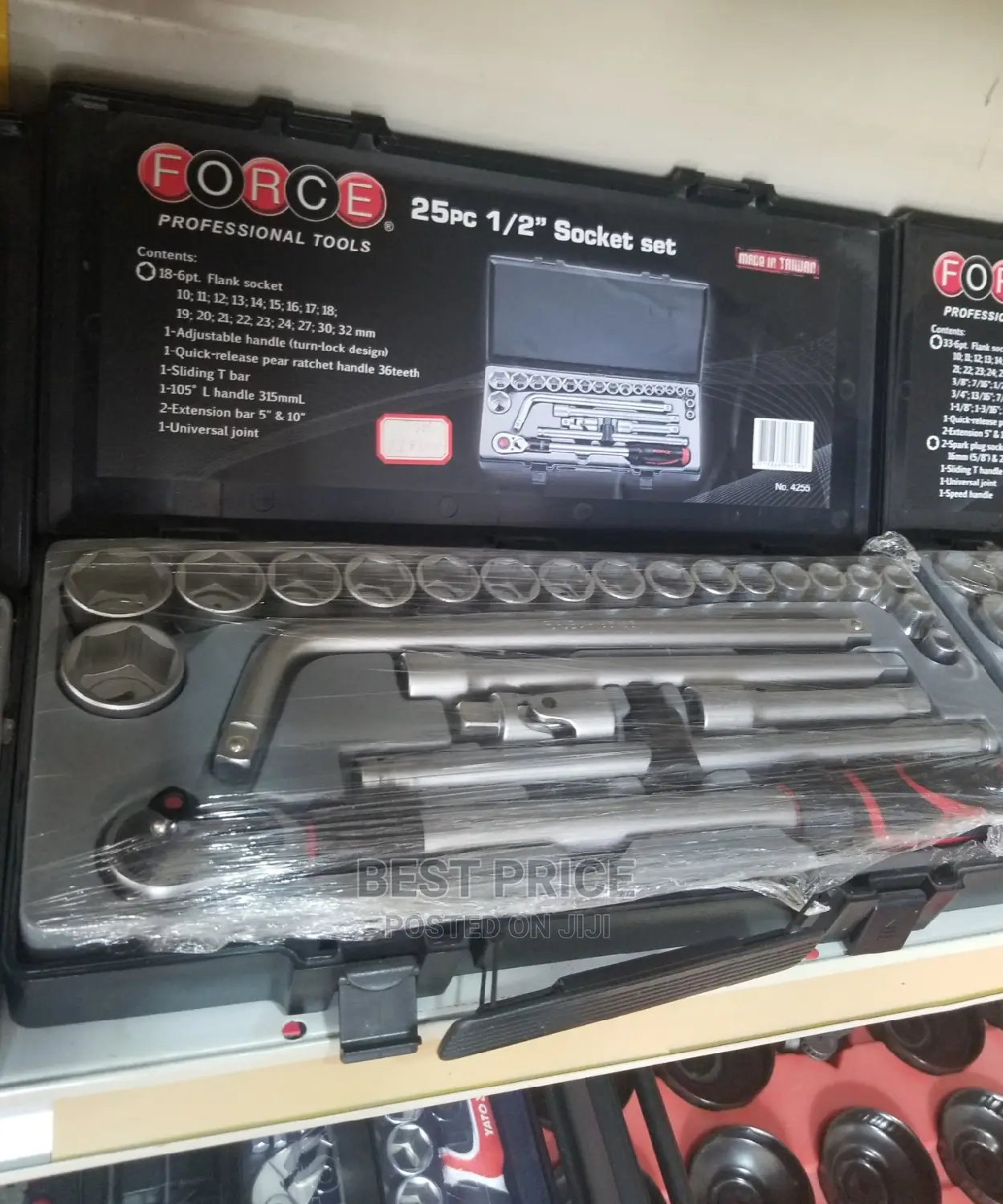 Force 25 PCS 1/2 Socket Set