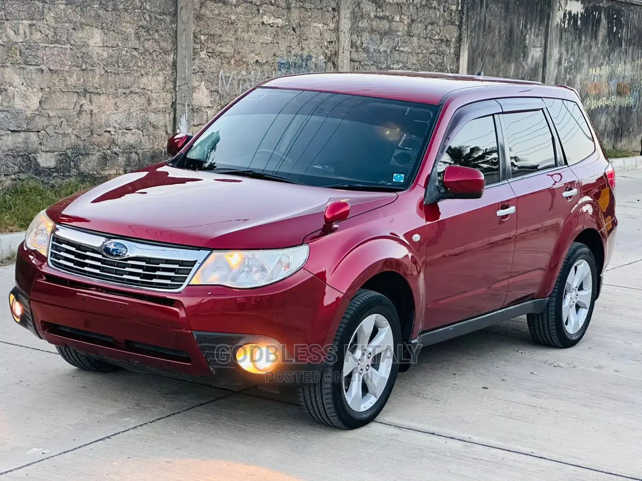 Subaru Forester 2008 Red