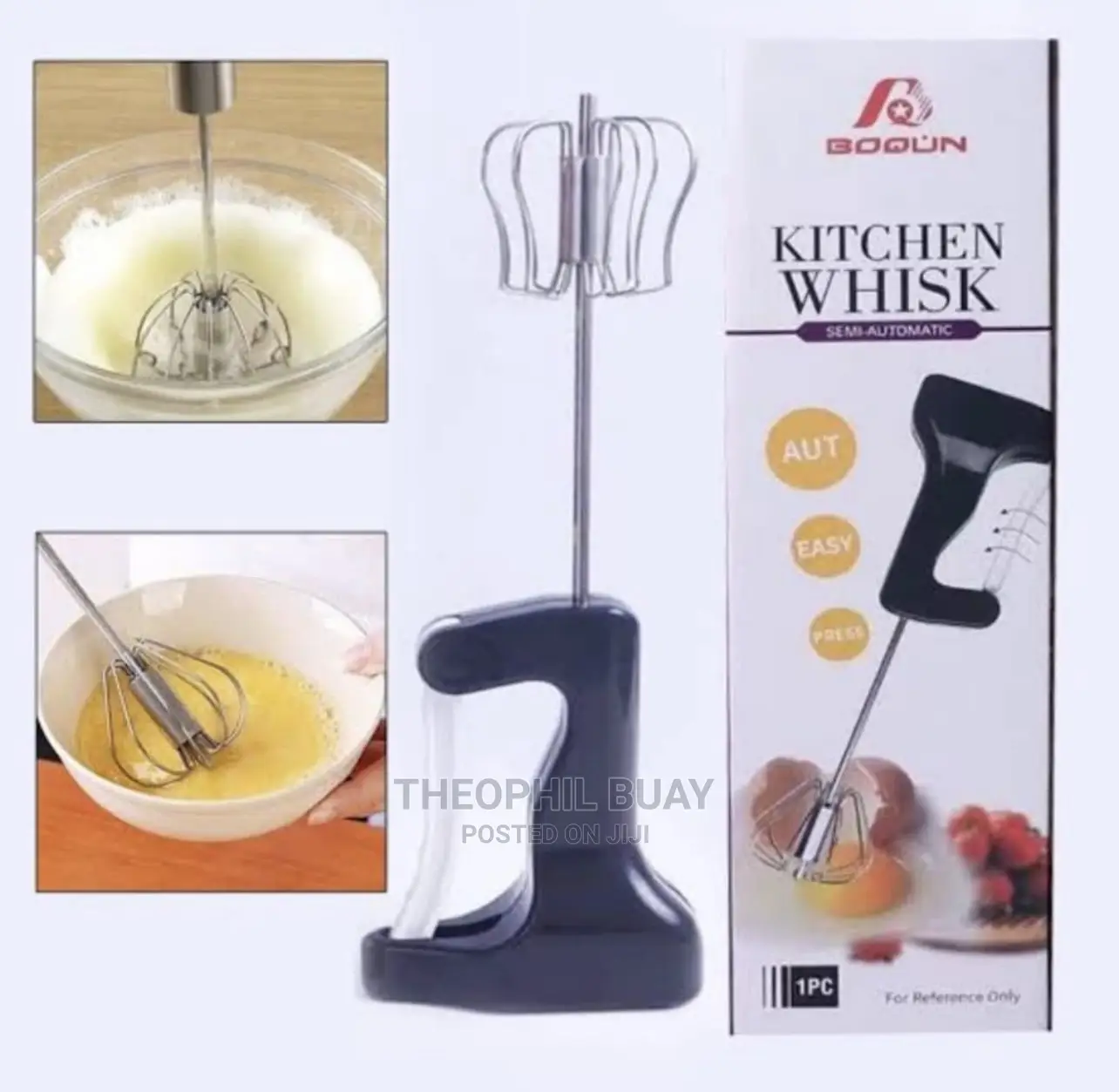Semi Automatic Kitchen Whisk, N Manual (Haitumii Umeme)