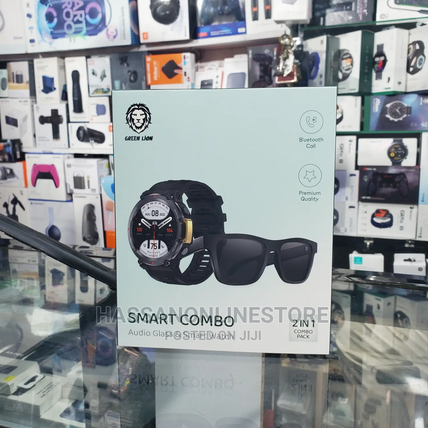 Green Lion Smart Combo Audio Glass Smart Watch