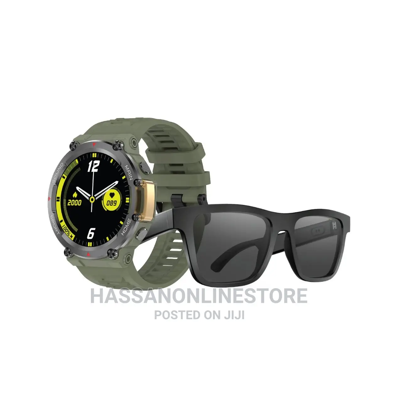 Green Lion Smart Combo Audio Glass Smart Watch