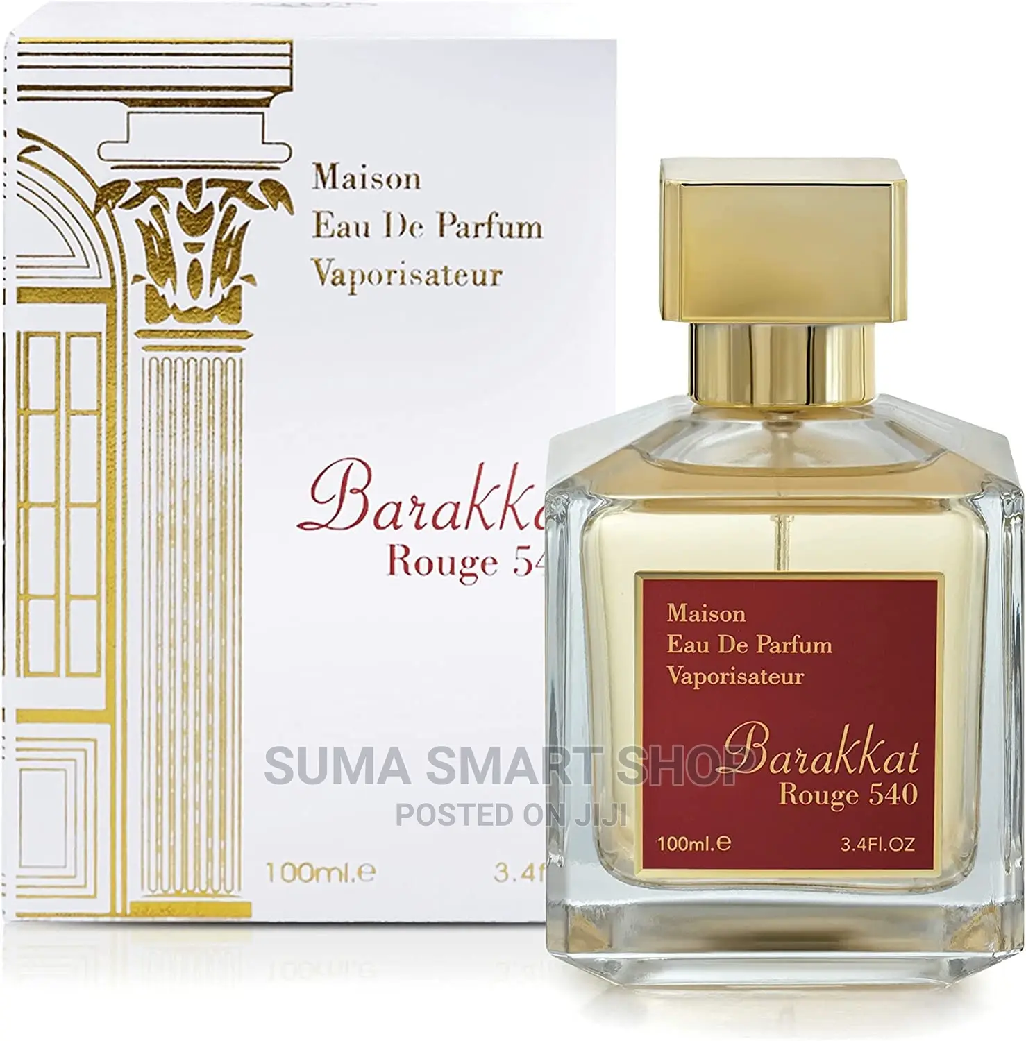 Barakkat Rouge 540 Perfume . (White )