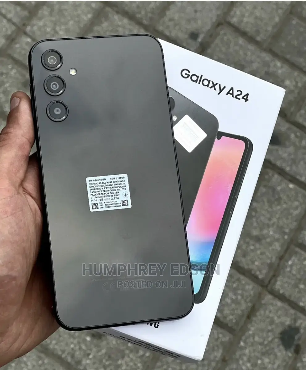 New Samsung Galaxy A24 128 GB Black