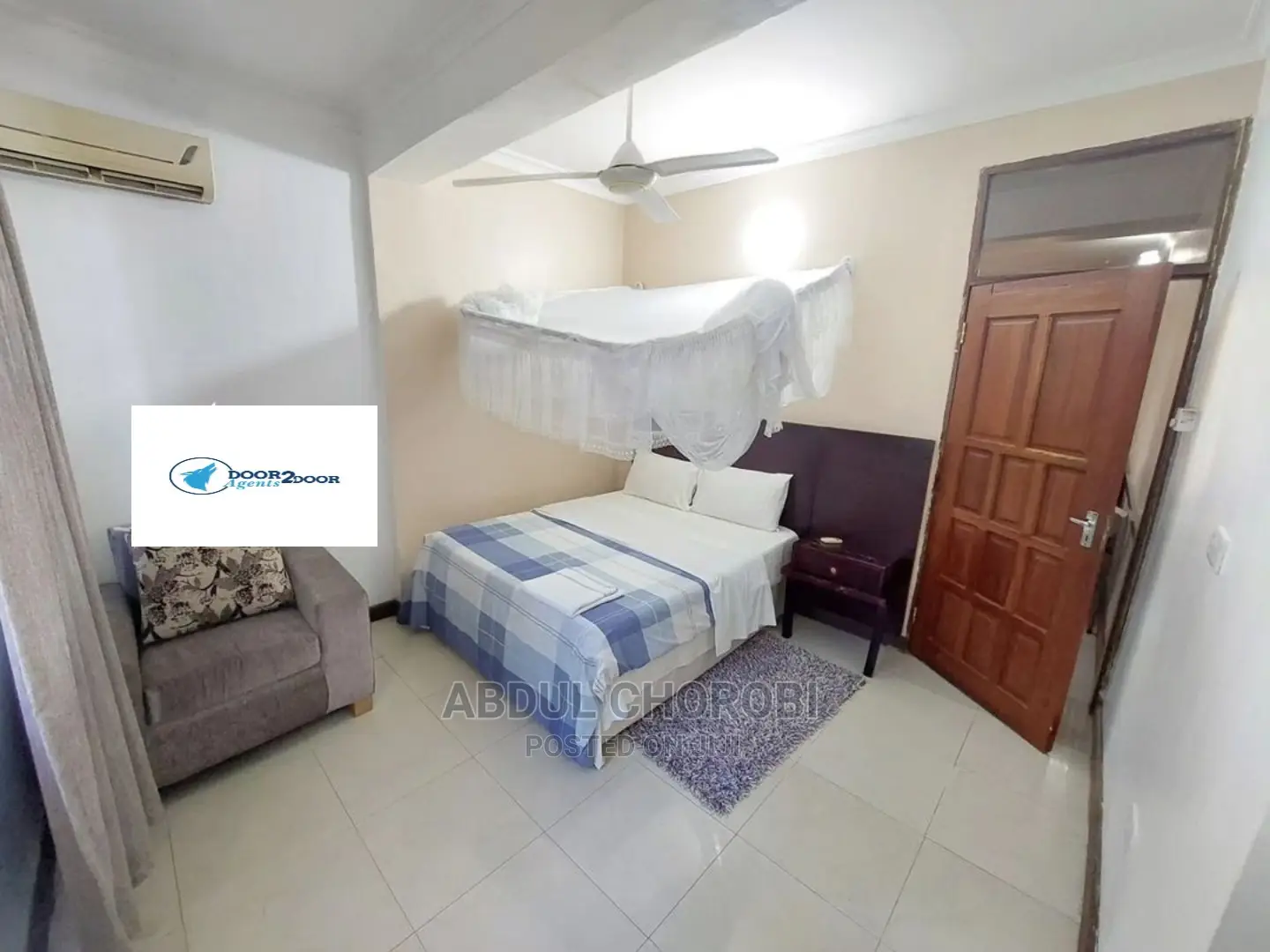 Furnished 1bdrm Apartment in Mikocheni for rent