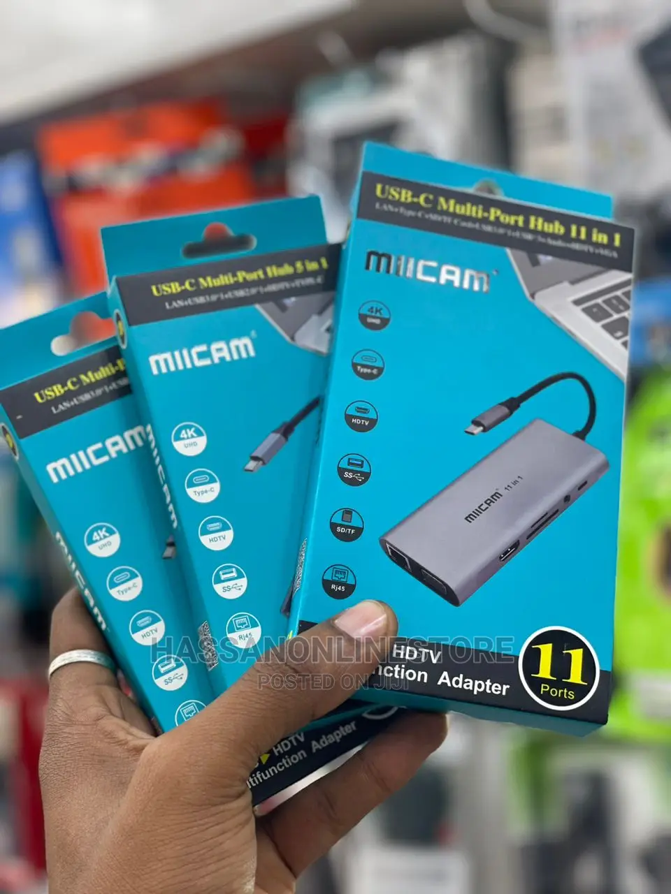 Miicam USB C Multiport Hub 11in 1
