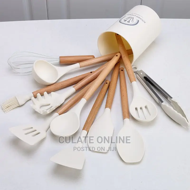 12pcs Non-stick Silicone Kitchen Utensils