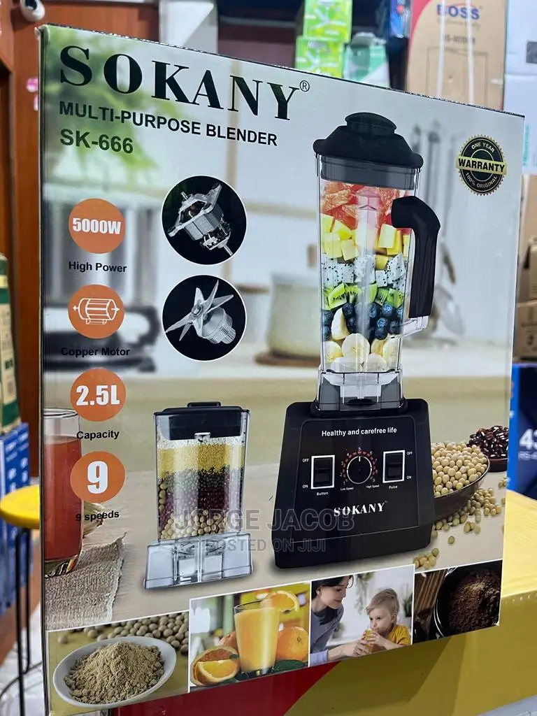 Sokany Blender Heavy Duty