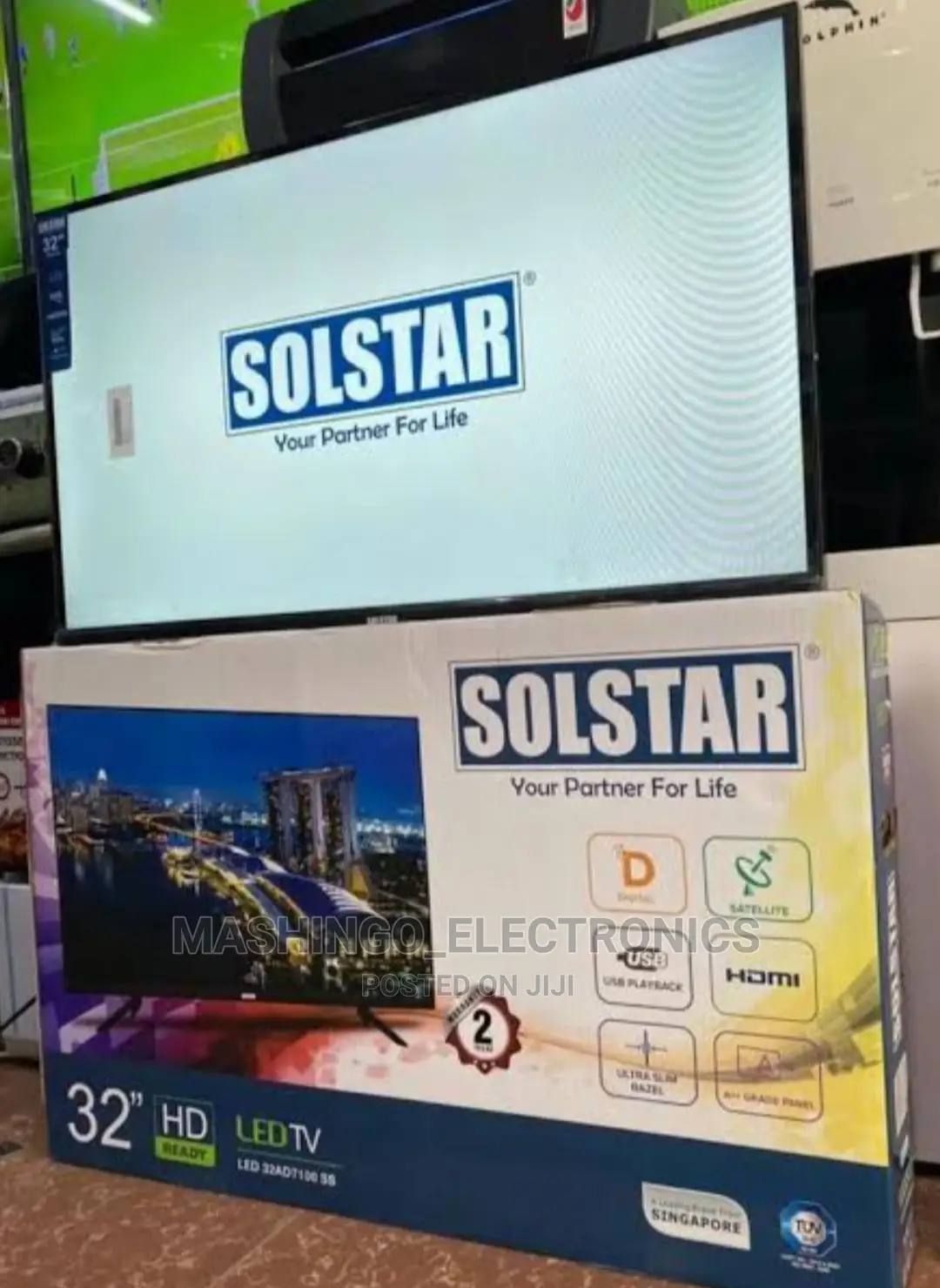 Solstar Smart Tv 32 Inchs Frameless