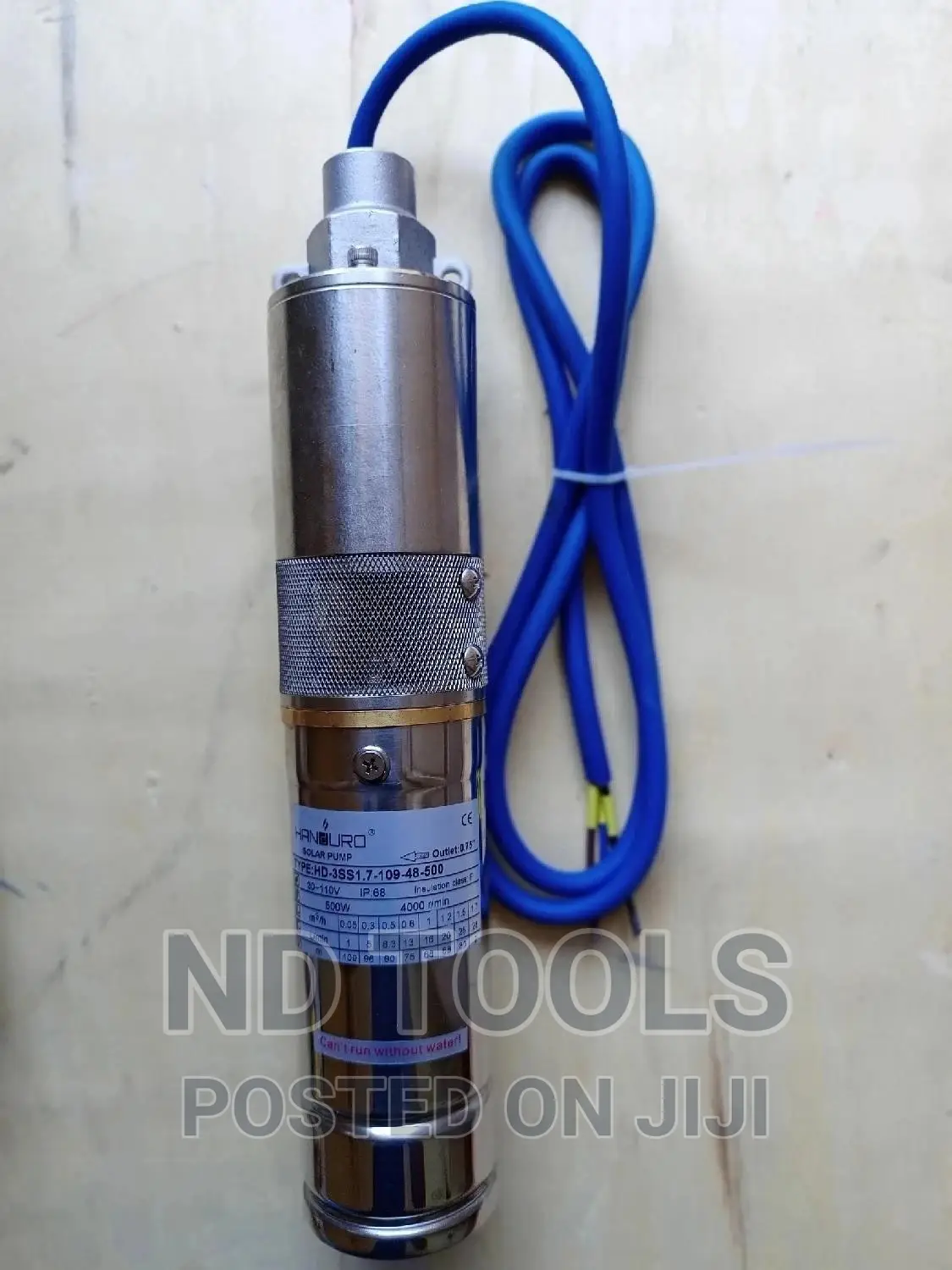 Solar Submersible Water Pump