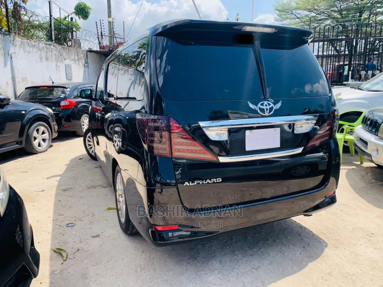 Toyota Alphard 2008 Matt Black
