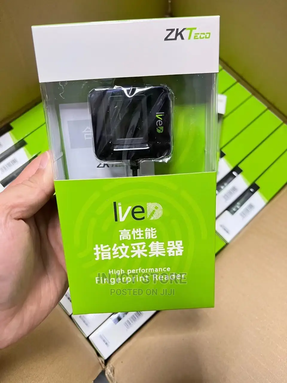 Zkteco Fingerprint Reader Live 20R Fingerprint USB Reader,