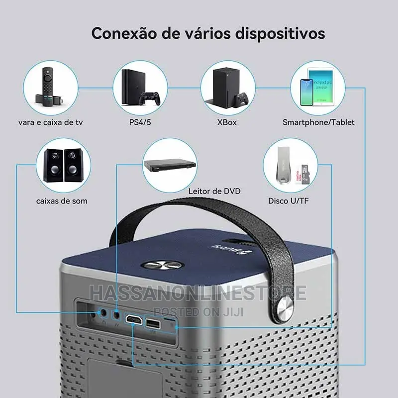 Blulory T3 Movie 3D Projector Full HD