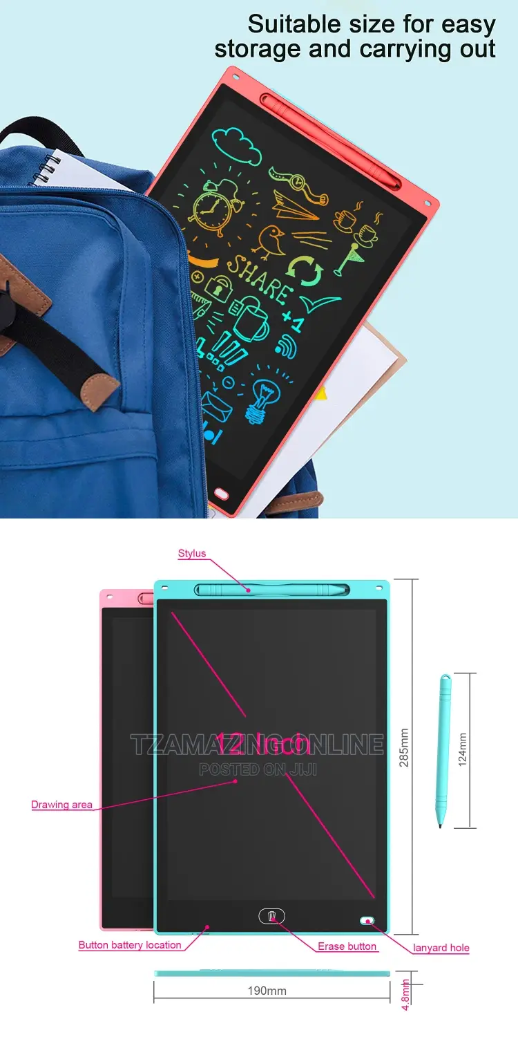 12" LCD Writing Tablet