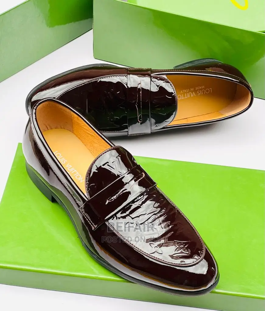 Original Men's Leather Shoes | Viatu Original Vya Kiume