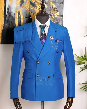 Six Buttons Men's Suits | Suti Za Kiume | High Quality