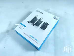 BOYA BY-WM4 Pro K2 Dual Channel 2.4G Wireless Lavalier Mic
