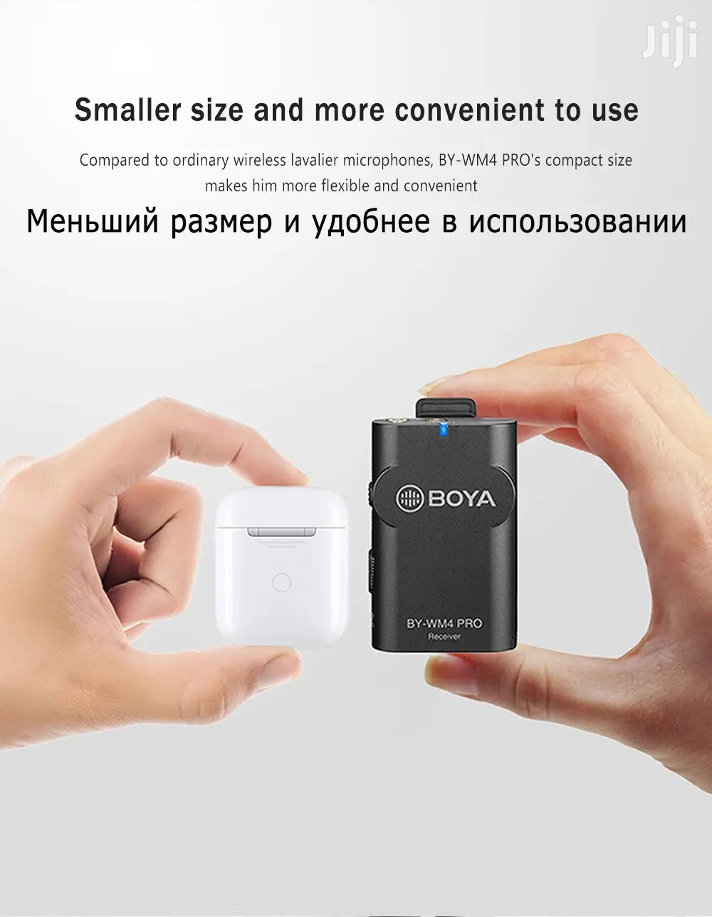 BOYA BY-WM4 Pro K2 Dual Channel 2.4G Wireless Lavalier Mic