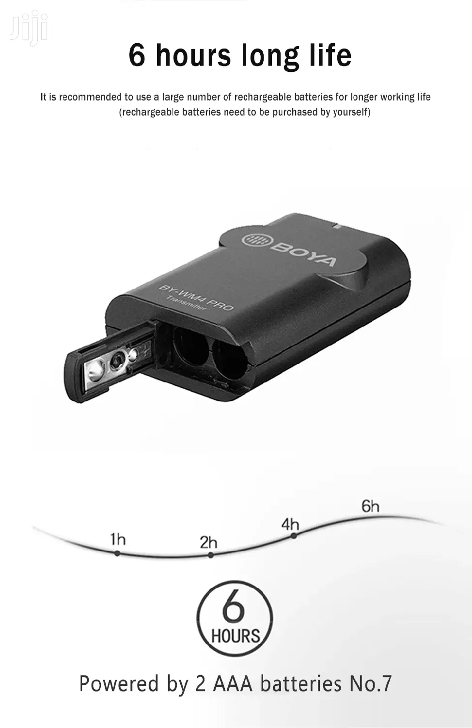 BOYA BY-WM4 Pro K2 Dual Channel 2.4G Wireless Lavalier Mic