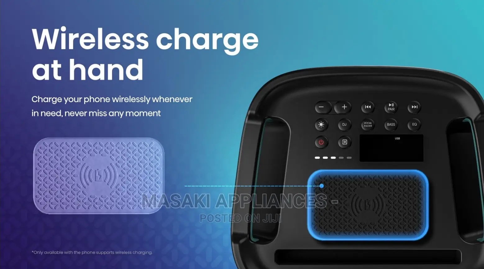 Hisense Party Speaker Portable Bluetooth Subwoofer 300W 2.0