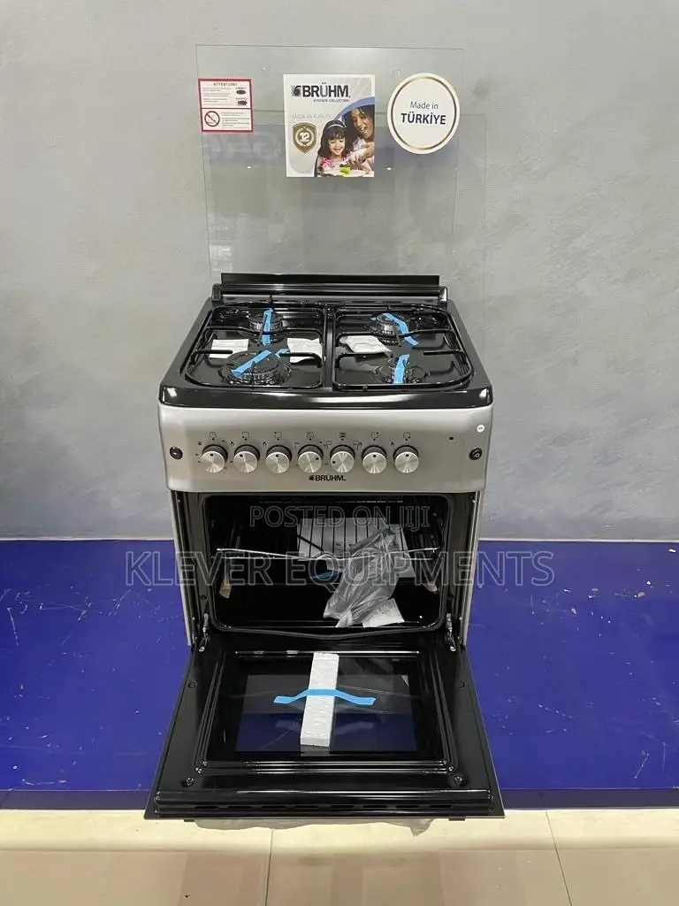 Bruhm Full Gas Cooker 60x60 Made in Turkey