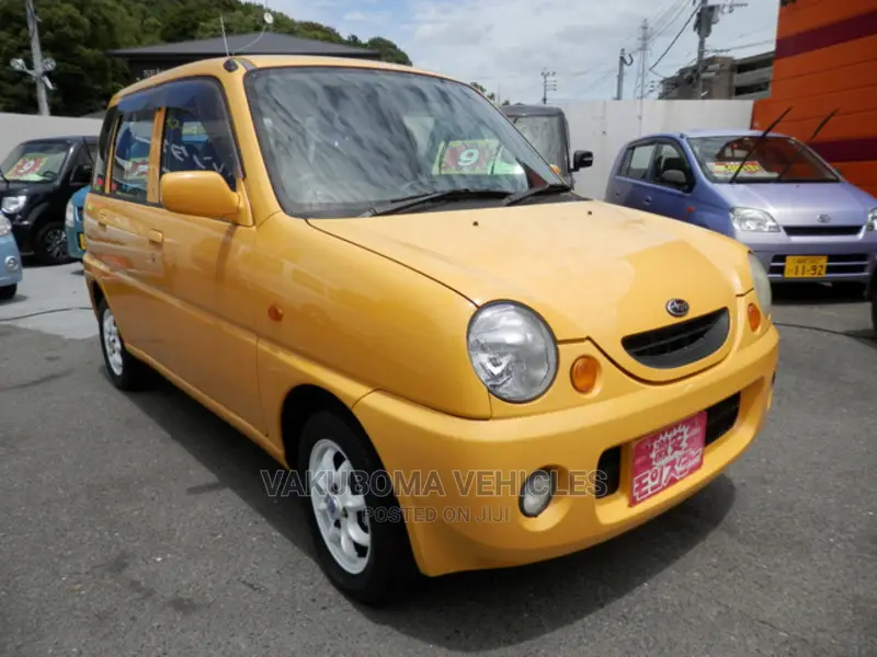 Subaru Pleo 2002 Yellow