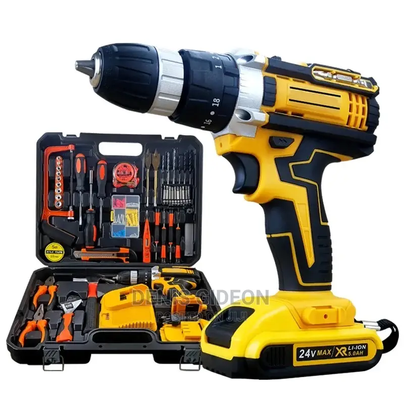 Drill Machine With Tool Box