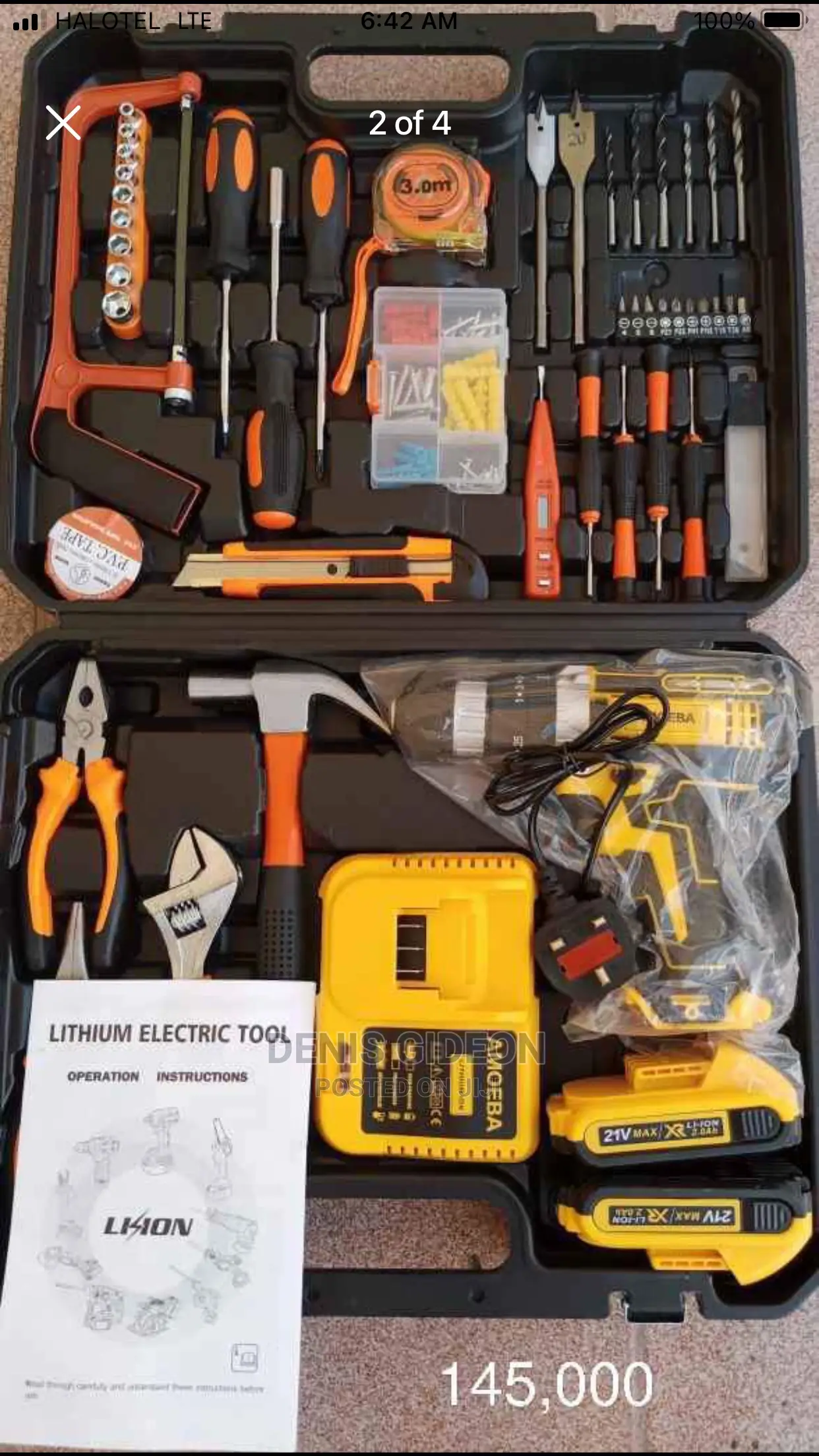 Drill Machine With Tool Box