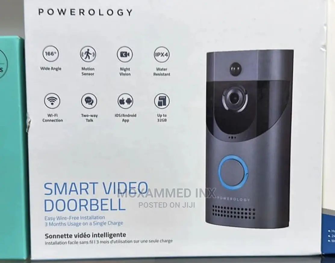 Powerology Smart Video Doorbell