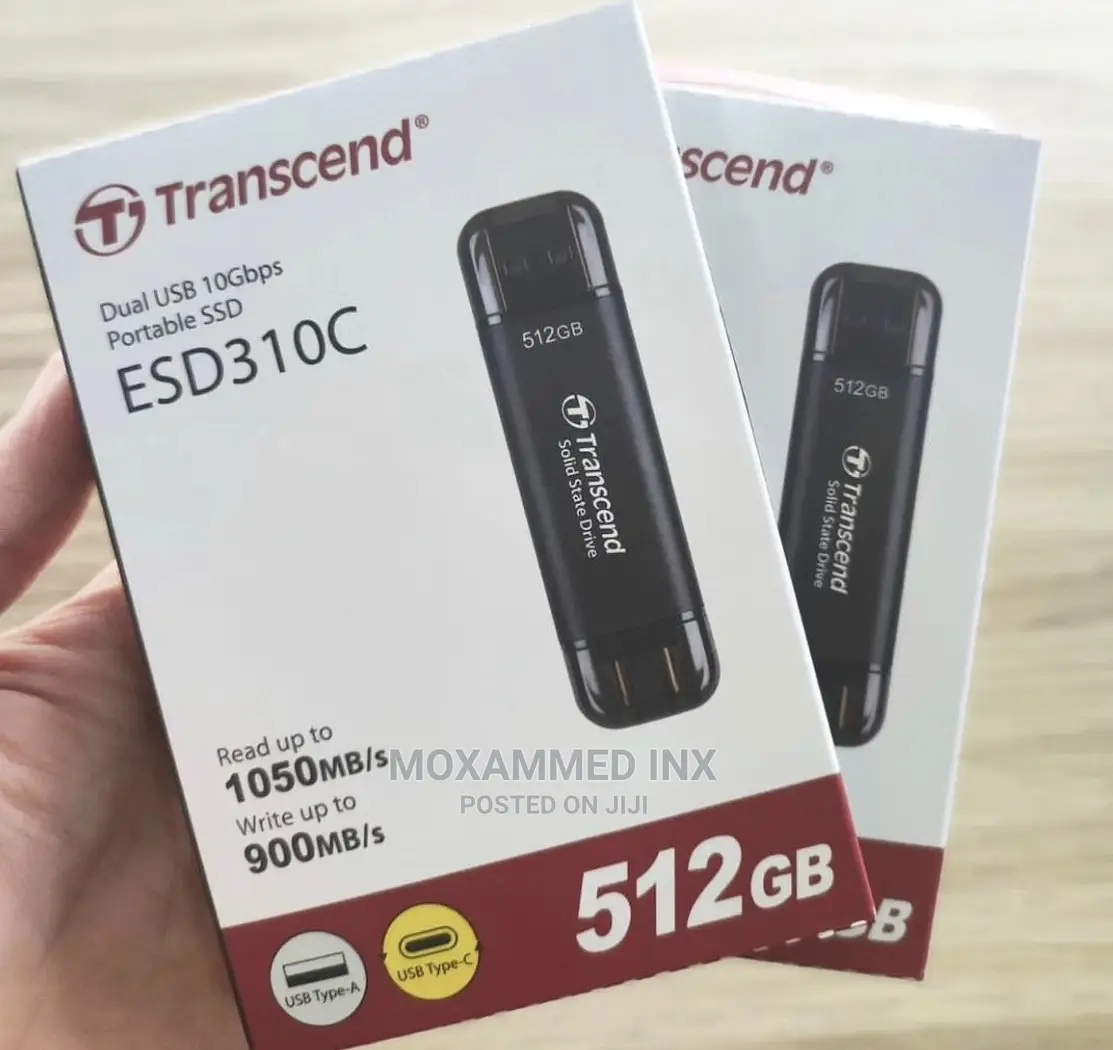 Transcend Type a to Type C Drive 512GB