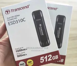 Transcend Type a to Type C Drive 512GB