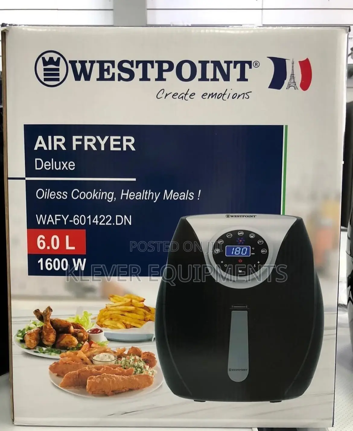Westpoint 6litres Air Fryer