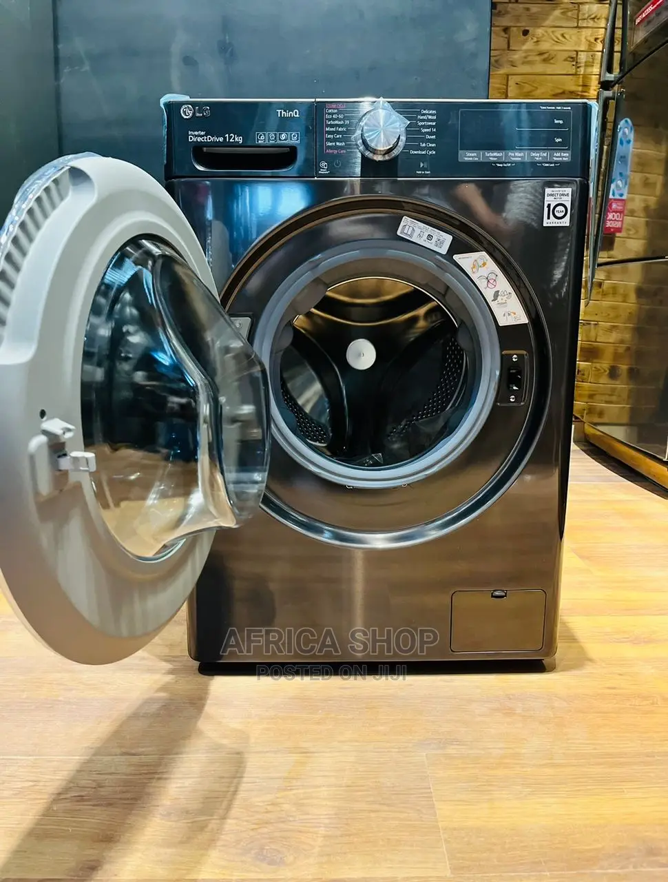 LG Washing Machine 12kg Front Load Washer F4V9BWP2E