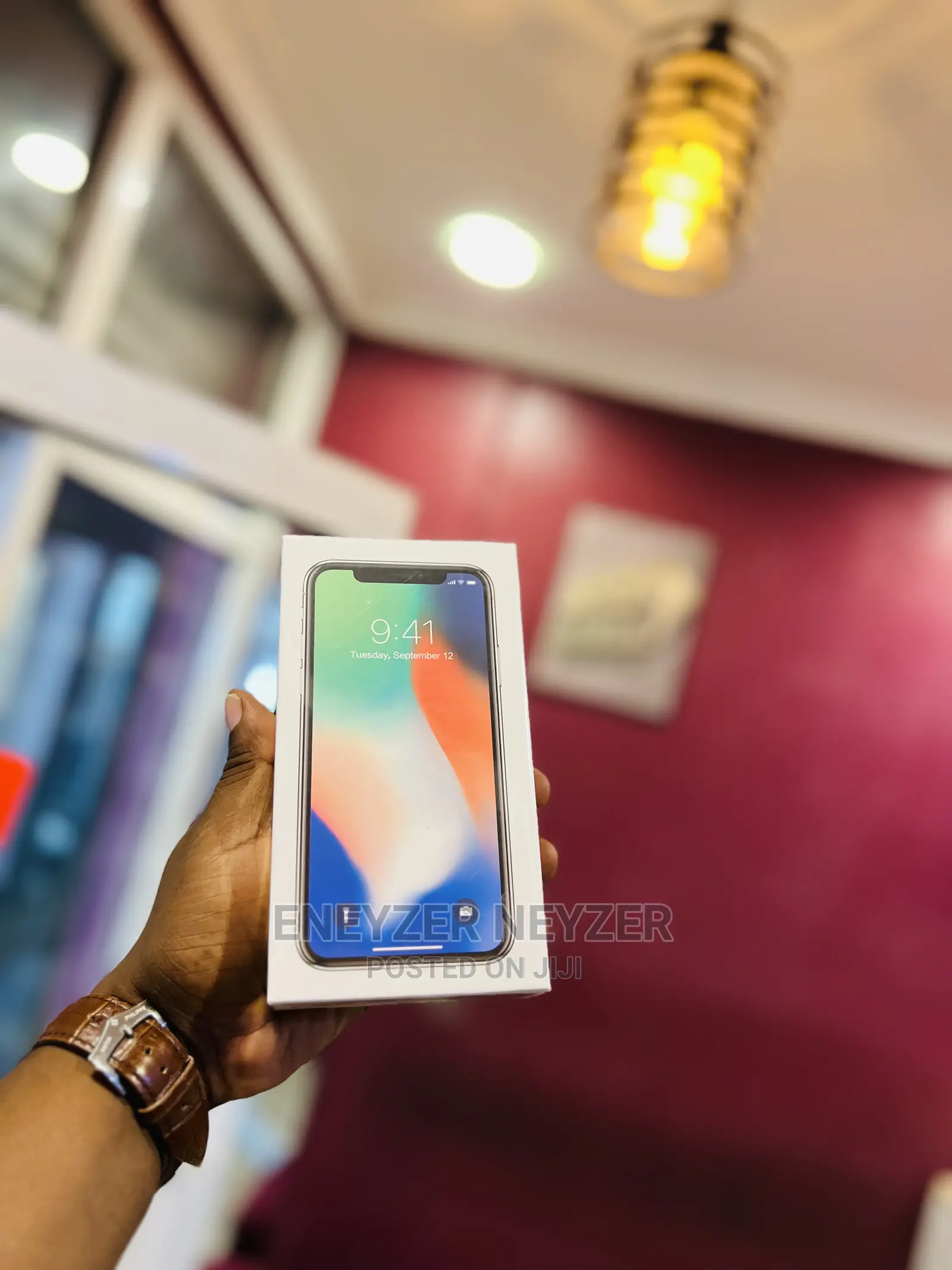 New Apple iPhone X 256 GB Black