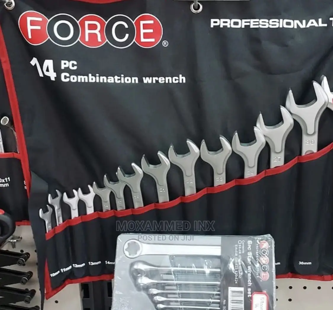Force 14pcs Combination Wrench