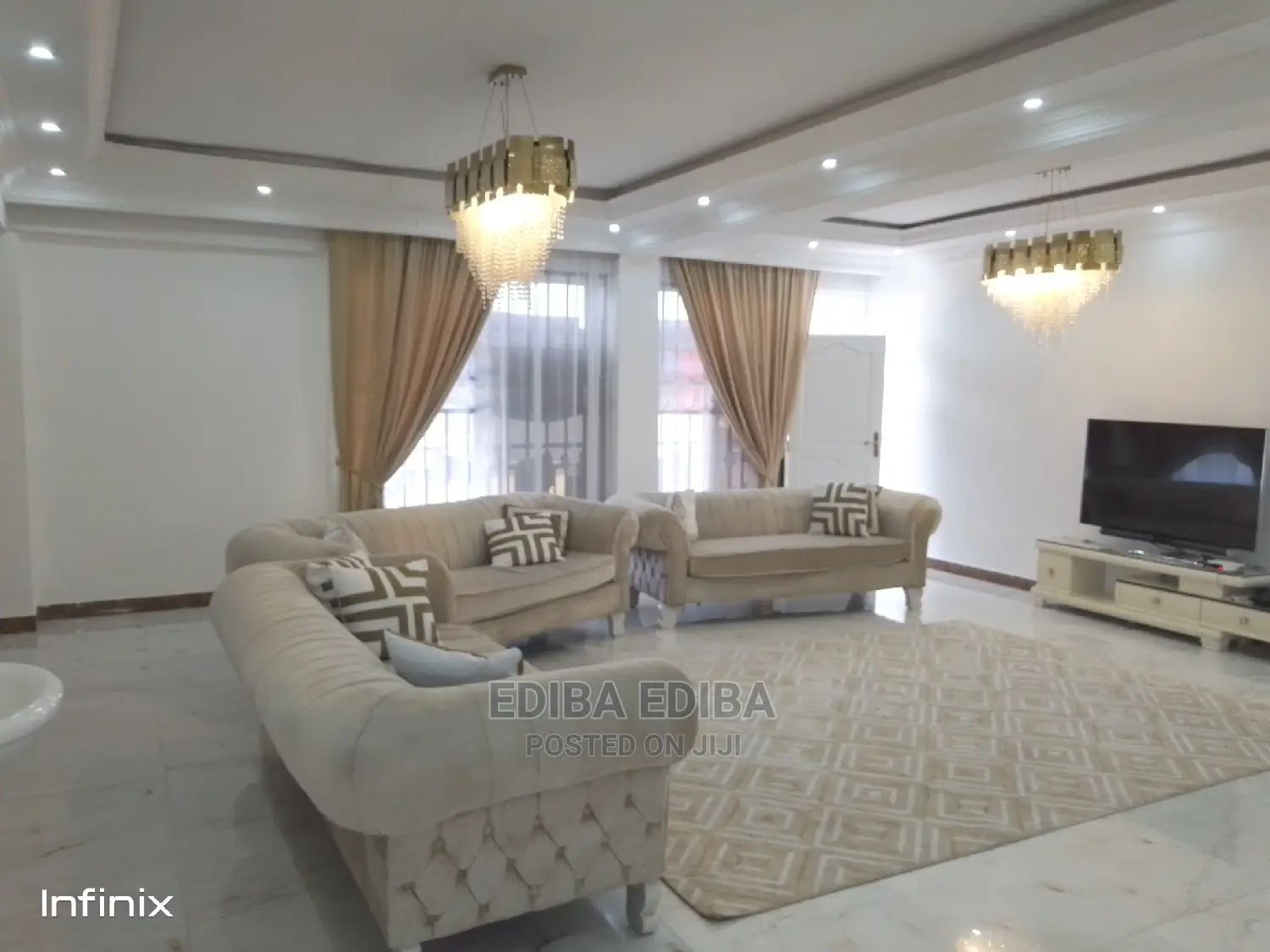 Furnished 4bdrm Apartment in Ediba Real Estate, Arusha for rent