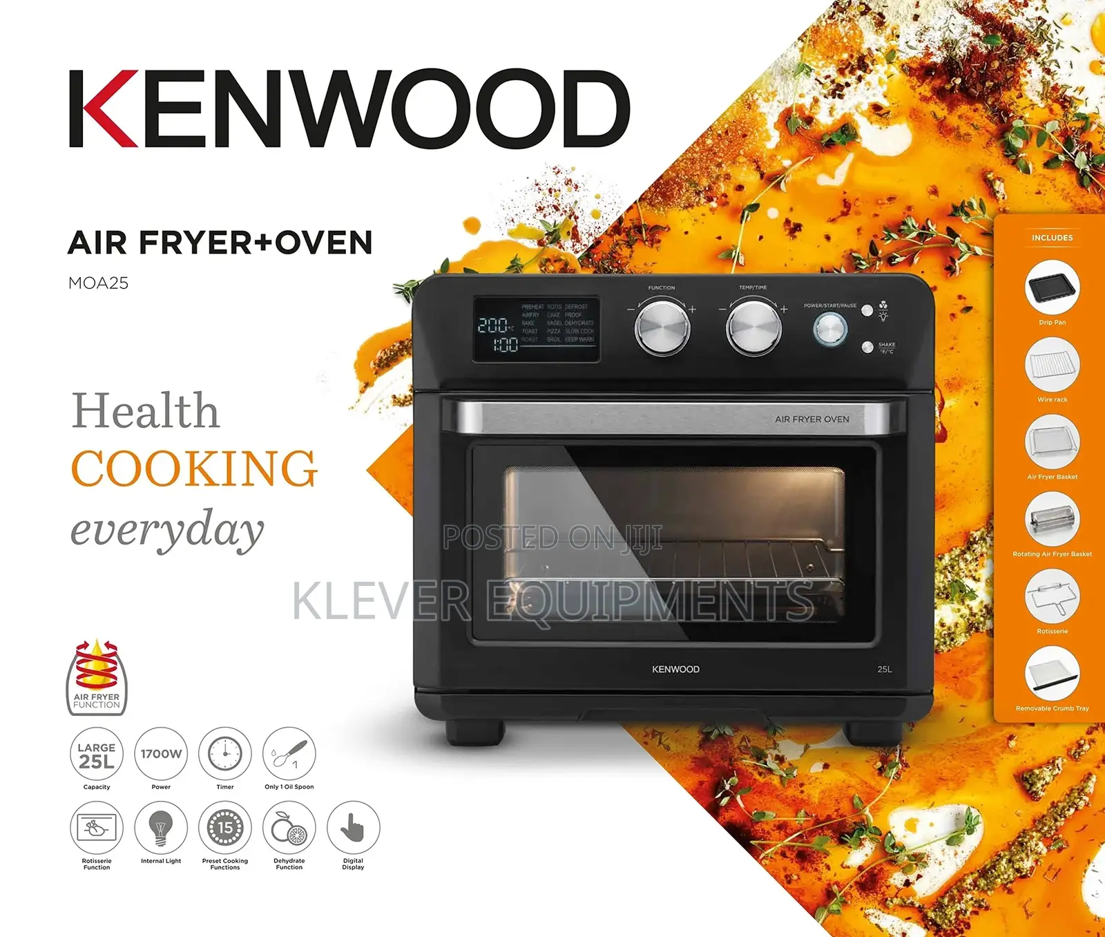 Kenwood 25litres Air Fryer OVEN