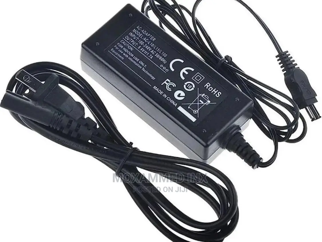 Ac Power Adapter Charger For Sony HXR , NX5R, NX100 , NX200