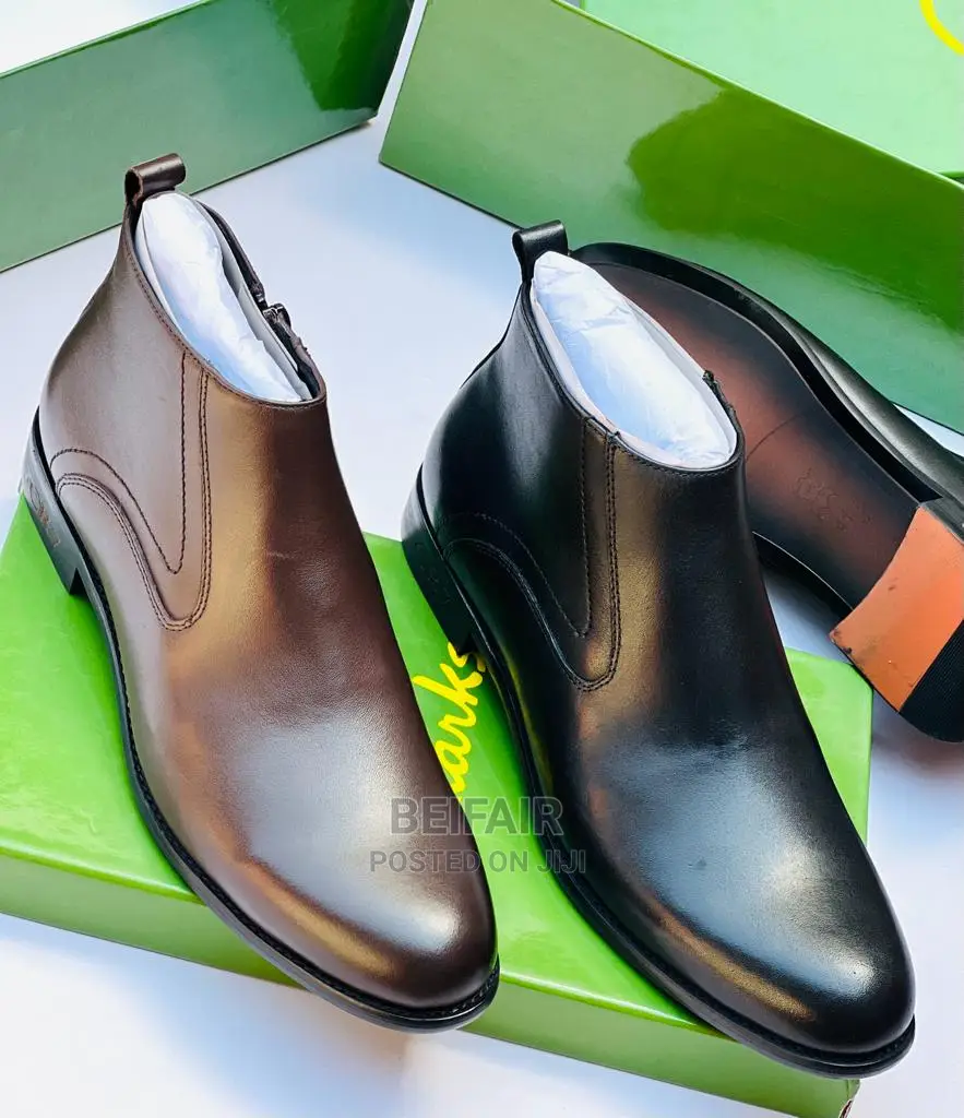 Original Men's Leather Shoes | Viatu Vya Kiume