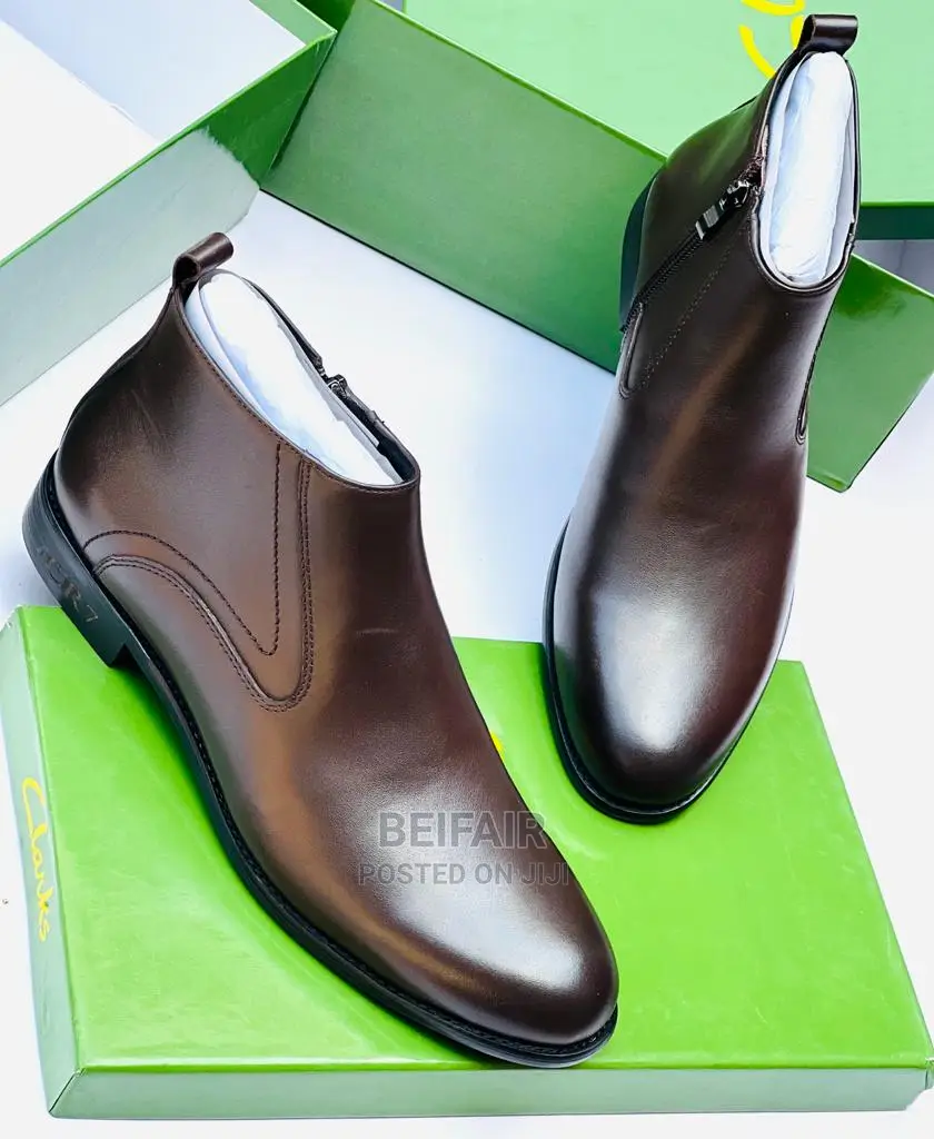 Original Men's Leather Shoes | Viatu Vya Kiume