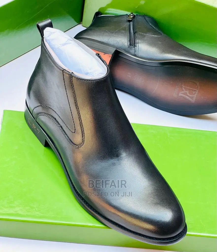 Original Men's Leather Shoes | Viatu Vya Kiume