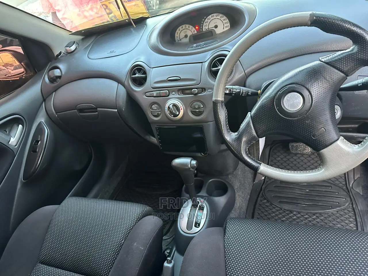 Toyota Vitz 2002 Gray