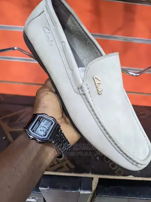 Clark's Gray Leather