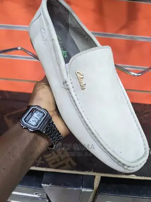 Clark's Gray Leather