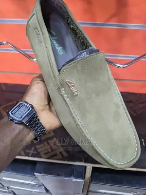 Clark's Green Leather