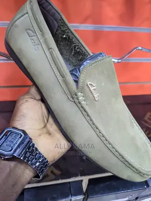 Clark's Green Leather