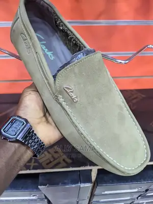 Clark's Green Leather