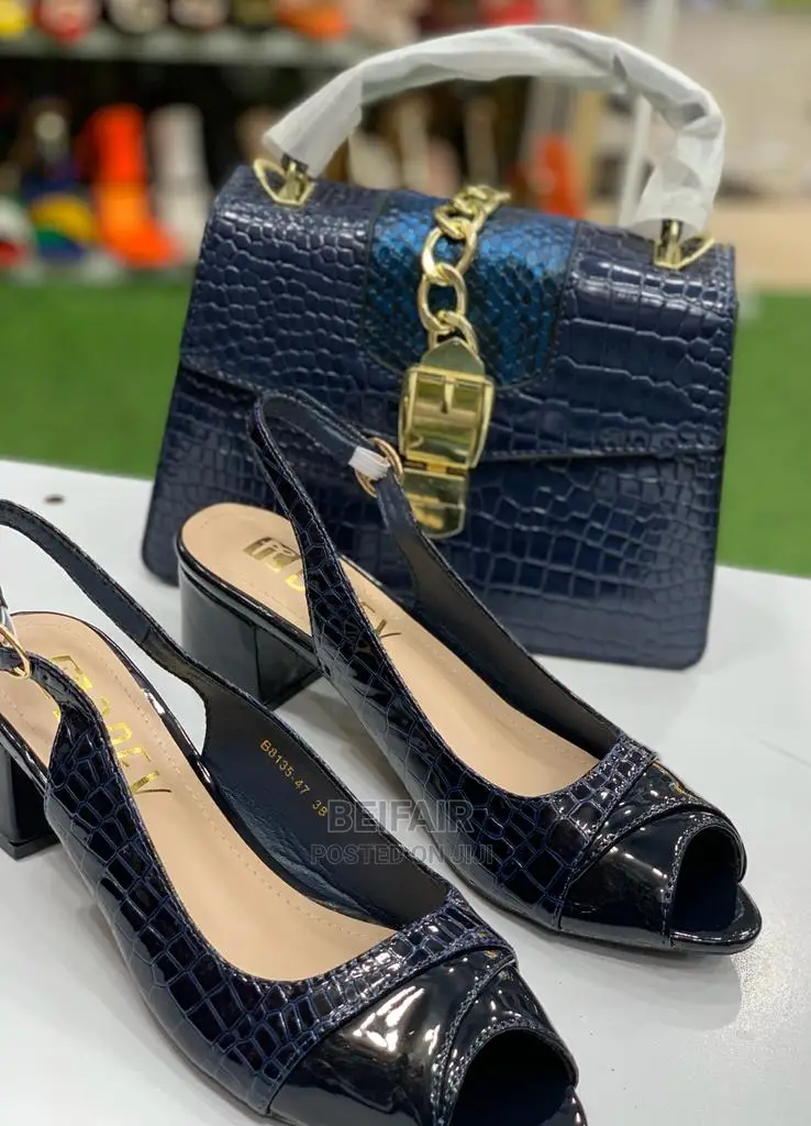 Shoes and Handbag Set | Seti Ya Viatu Na Pochi