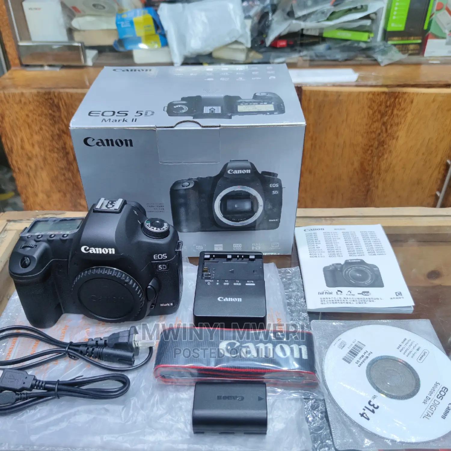 Canon EOS 5D Mark II Full Frame DSLR Camera (Body Only)